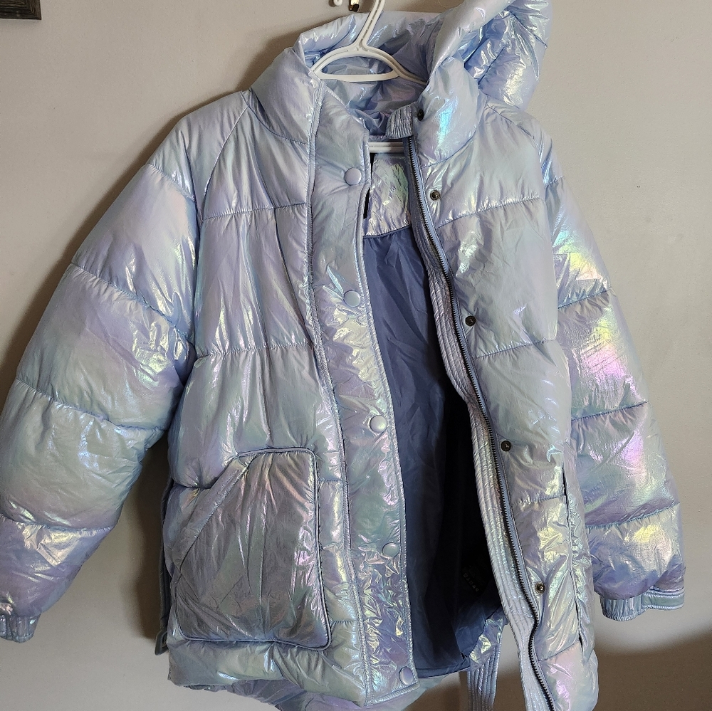 Noize Iridescent Puffer Jacket